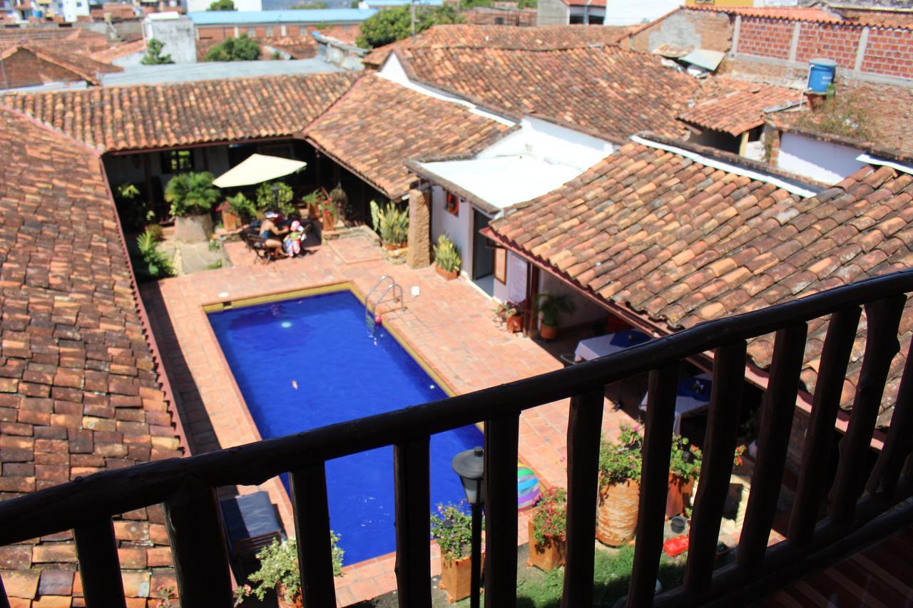 La Serrana Hostal Spa Socorro Exterior foto