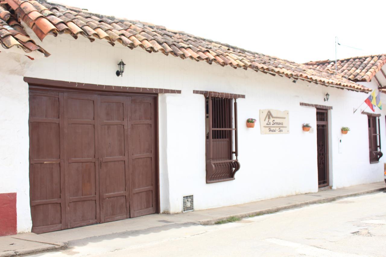 La Serrana Hostal Spa Socorro Exterior foto