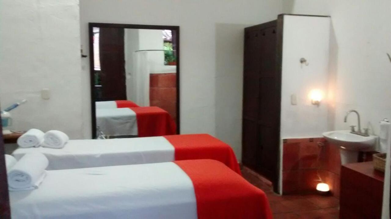 La Serrana Hostal Spa Socorro Exterior foto