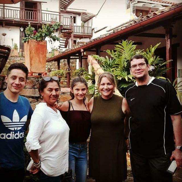 La Serrana Hostal Spa Socorro Exterior foto