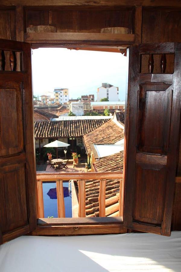 La Serrana Hostal Spa Socorro Exterior foto